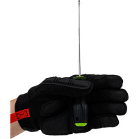 Отвертка Дело Техники c трехкомпонентной рукояткой шлицевая 3×150мм 721036