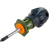 Отвертка Дело Техники c трехкомпонентной рукояткой крестовая РН1×38мм 722012