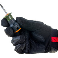 Отвертка Дело Техники c трехкомпонентной рукояткой крестовая РН1×38мм 722012