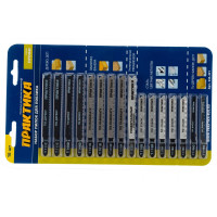 Набор пилок для лобзика универсальный (16 шт.) ПРАКТИКА 244-391