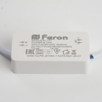 Встраиваемый светодиодный светильник 12W 4000K белый Feron AL777 28683