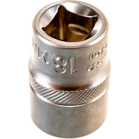 Головка шестигранная Дело Техники 18 мм 1/2" 620018