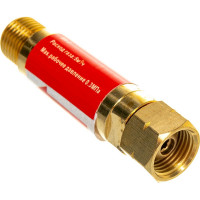 Затвор предохранительный ЗП-Г-10 пропан, ацетилен выход редуктора KRASS 2117569