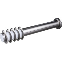 Садово-парковый светильник, техно столб, 18W E27 230V, серебро Feron DH027-650 11816