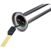 Садово-парковый светильник, техно столб, 18W E27 230V, серебро Feron DH027-650 11816