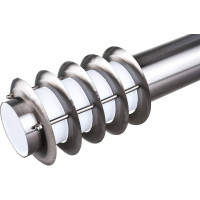 Садово-парковый светильник, техно столб, 18W E27 230V, серебро Feron DH027-650 11816