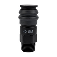 Композитное быстроразъёмное соединение (рапид- 1/2"М) WIEDERKRAFT WDK-840SM