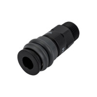 Композитное быстроразъёмное соединение (рапид- 1/2"М) WIEDERKRAFT WDK-840SM