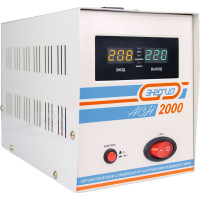 Стабилизатор напряжения Энергия АСН-2000, с цифровым дисплеем, однофазный, Е0101-0113