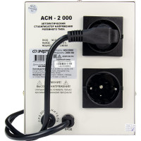 Стабилизатор напряжения Энергия АСН-2000, с цифровым дисплеем, однофазный, Е0101-0113