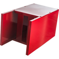 Напольная подставка СПЕЦ П-15 красная 195х195х380 мм ОП-1-6, ОУ1-2, до 8 кг ОГН-П15К