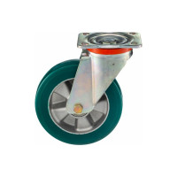Колесо с вращающейся опорой и пластиной крепления (200 мм; 700 кг) Tellure rota 627516