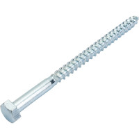 Сантехнический болт DIN 571 оцинкованный 8х120, 2шт - пакет Tech-Krep/Zitar 103880