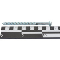 Сантехнический болт DIN 571 оцинкованный 8х120, 2шт - пакет Tech-Krep/Zitar 103880