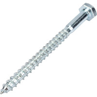 Сантехнический болт DIN 571 оцинкованный 10х120, 2шт - пакет Tech-Krep/Zitar 103886