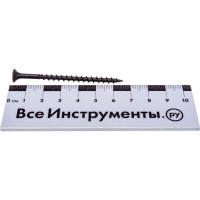 Саморез Tech-Krep 1кг (333 шт.) 4.2*65 редкая резьба 125589