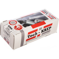 Болт DIN 933 с шестигранной головкой, оцинкованный М16х70, 12шт - коробка Tech-Krep 126536