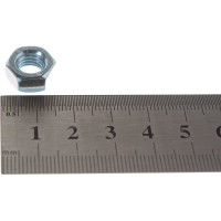 Шестигранная гайка DIN 934 оцинкованная М8, 35шт - пакет Tech-Krep/Zitar 103026