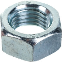 Шестигранная гайка DIN 934 оцинкованная М20, 4шт - пакет Tech-Krep/Zitar 112251