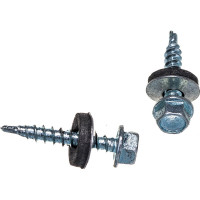 Кровельный саморез Tech-Krep КР ZP сверло 4,8х28 60 шт, коробка с окном 112025