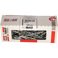 Заклепка 4.0х16, 100шт - коробка Tech-Krep 102290