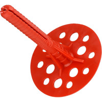 Дюбель для теплоизоляции с металлическим гвоздём 10х90, 50шт - пакет Tech-Krep 101886