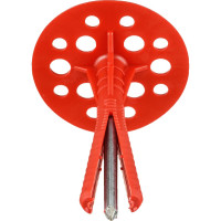 Дюбель для теплоизоляции с металлическим гвоздём 10х90, 50шт - пакет Tech-Krep 101886