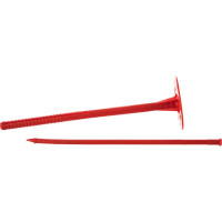 Дюбель для теплоизоляции с пластиковым гвоздём 10х200, 25шт - пакет Tech-Krep 101714