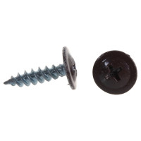 Саморез Tech-Krep/Zitar ШСММ 4,2х16 темно-коричневый KP RAL 8017 20 шт пакет 125488