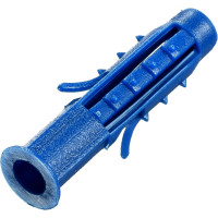 Распорный дюбель Чапай 6х30 шипы+усы, полипропилен 30шт - пакет Tech-Krep 111128