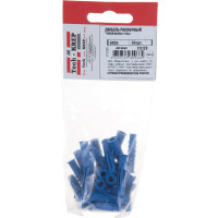 Распорный дюбель Чапай 6х30 шипы+усы, полипропилен 30шт - пакет Tech-Krep 111128