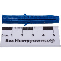 Распорный дюбель Чапай 8х60 шипы+усы, полипропилен 100шт - пакет Tech-Krep 117858