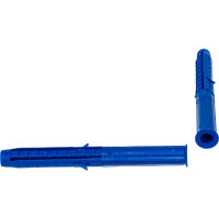 Распорный дюбель Чапай 8х80 шипы+усы, полипропилен 9шт - пакет Tech-Krep 111131