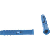 Распорный дюбель Чапай 8х50 шипы+усы, синие 500шт - пакет Tech-Krep 111149