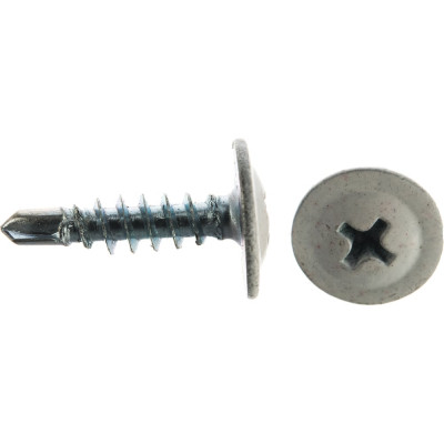 Саморез Tech-Krep ШСММ сверло 4,2х16 белый KP RAL 9003 200 шт, ведро малое 125524