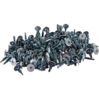 Саморез Tech-Krep ШСММ сверло 4,2х16 белый KP RAL 9003 200 шт, ведро малое 125524