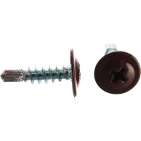 Саморез Tech-Krep ШСММ сверло 4,2х16 темно-красный KP RAL 3005 200 шт, ведро малое 125498