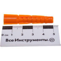 Универсальный дюбель 8х52 полипропилен 150шт - ведро Tech-Krep 104644