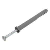 Дюбель-гвоздь 6х60 потайная манжета, полипропилен 40шт - коробка Tech-Krep 112712