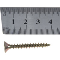 Саморез Tech-Krep/Zitar ШУж 5,0х40 потайная головка 10 шт, пакет 102510