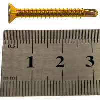 Оконные саморезы с буром Tech-Krep 3.9х32, 500 шт ведро 116809