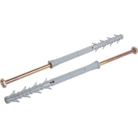 Фасадный дюбель 10х160, 4шт - пакет Tech-Krep TSX-S 127603