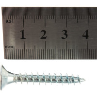 Саморез Tech-Krep/Zitar ШУц 6,0х40 потайная головка 7 шт, пакет 102454