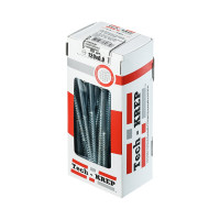 Универсальный саморез Tech-Krep 120х6,0 мм 50 шт оцинкованный, коробка с окном 102214