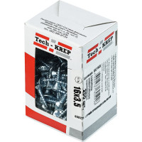 Универсальные саморезы Zitar 16x3,5 мм 200 шт оцинкованные коробка с окном Tech-Kr 102168