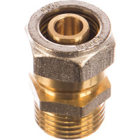 Соединитель патрубок 16х1/2" ц/ш Rvc RC 00656