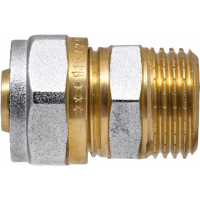 Соединитель патрубок 16х1/2" ц/ш Rvc RC 00656