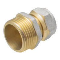 Соединитель патрубок 16х3/4" ц/ш Rvc RC 00657