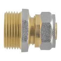 Соединитель патрубок 16х3/4" ц/ш Rvc RC 00657