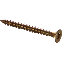 Универсальный саморез Tech-Krep 40х4,0 мм 200 шт желтый, коробка с окном 102245